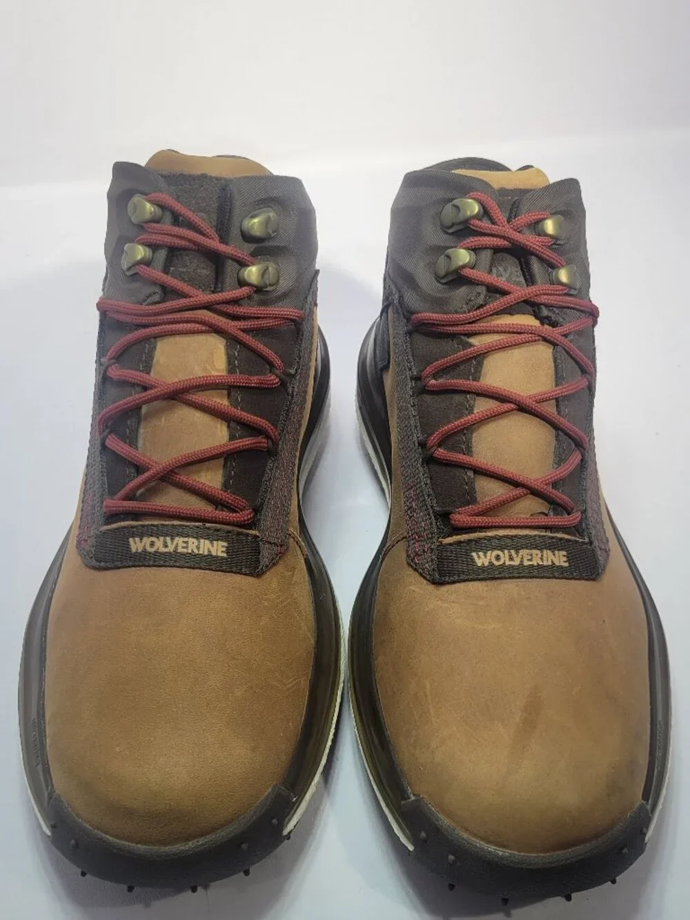 Wolverine Conquer Ultraspring Men's Size 8 Brown Mid Waterproof Hiking Boots